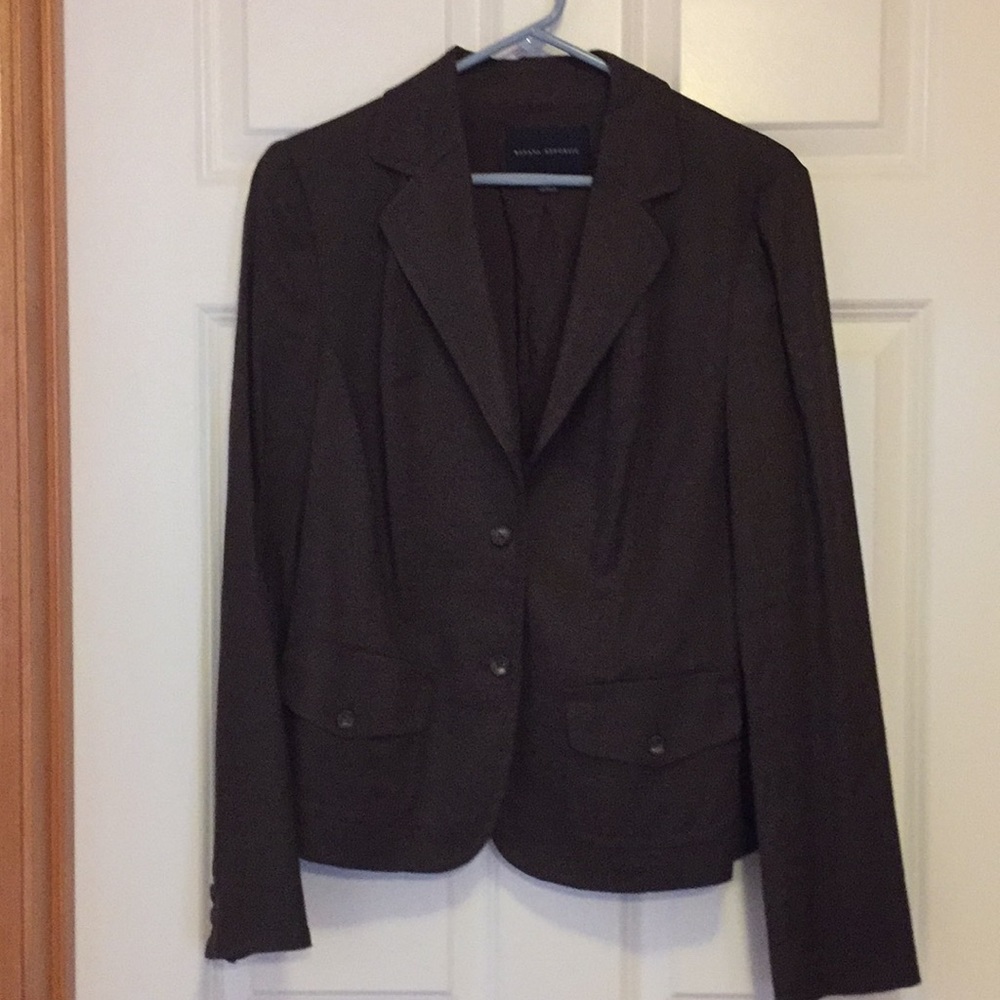 Banana Republic Brown Blazer Size 12